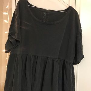 Free people peplum peasant top